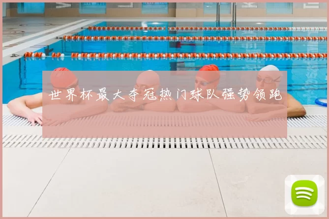 世界杯最大夺冠热门球队强势领跑